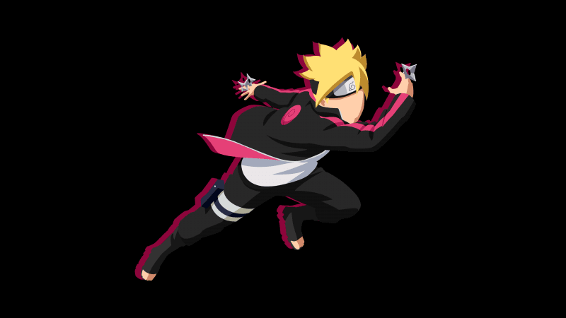 Boruto Uzumaki AMOLED Wallpaper