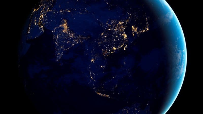Planet Earth India Wallpaper
