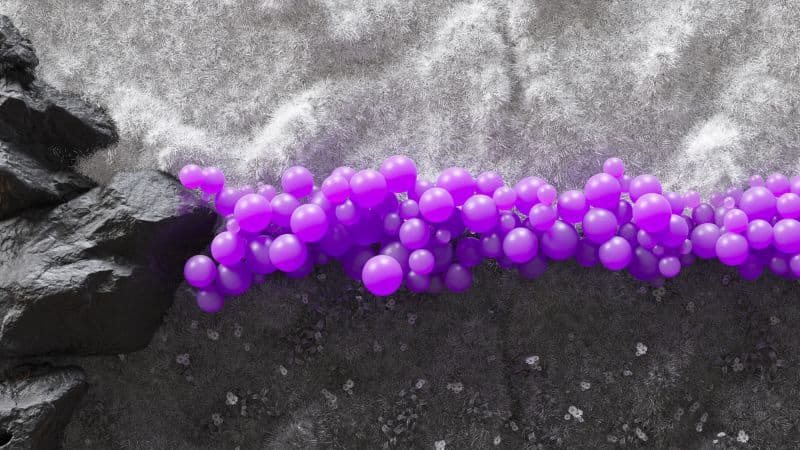 Purple balloons LGBTQ Wallpaper