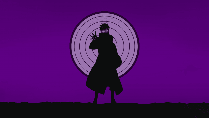 Pain (Nagato) Indigo background Wallpaper