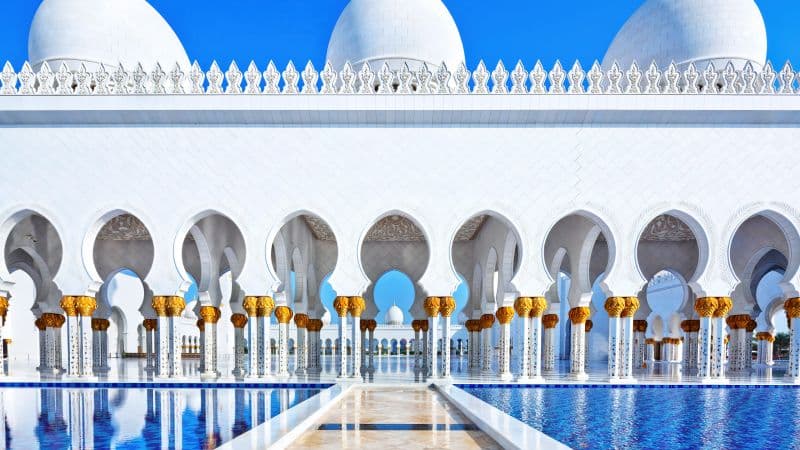 Sheikh Zayed Grand Mosque Abu Dhabi Wallpaper