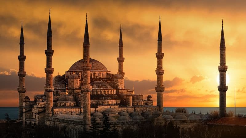 Blue Mosque Sultan Ahmed Mosque Wallpaper