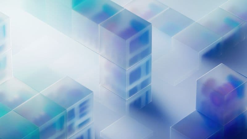 Aesthetic 3D background Wallpaper