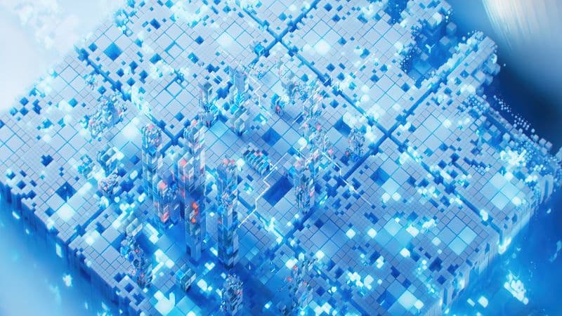 Microsoft 365 3D background Wallpaper