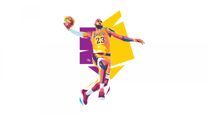 LeBron James Lakers Wallpaper