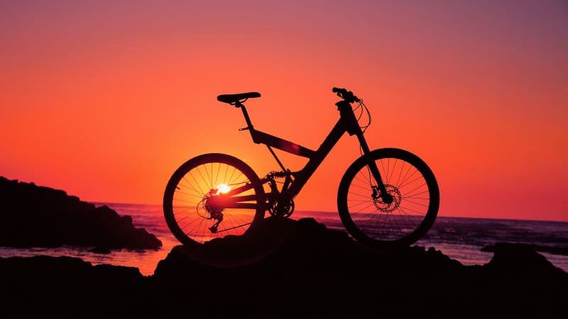 Bicycle Silhouette Wallpaper