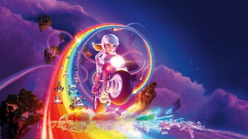 Princess Peach The Super Mario Bros. Movie Wallpaper