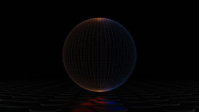 Sphere 3D model Wallpaper
