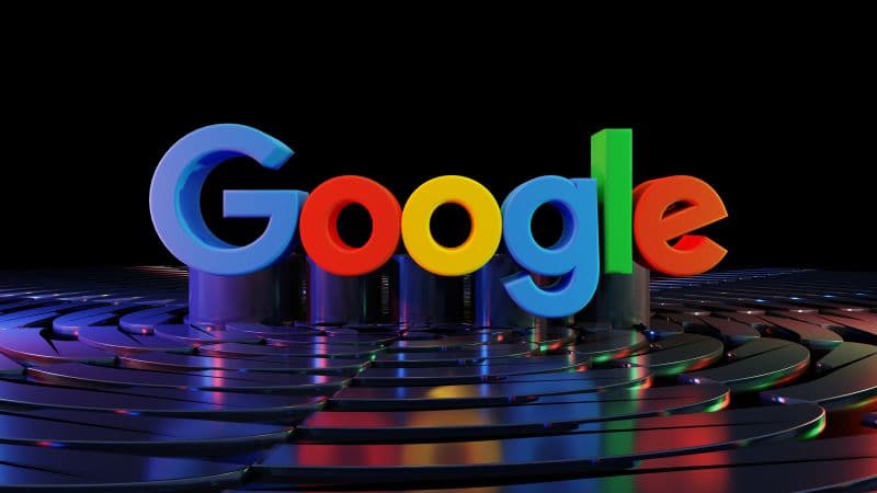 Google 3D background Wallpaper