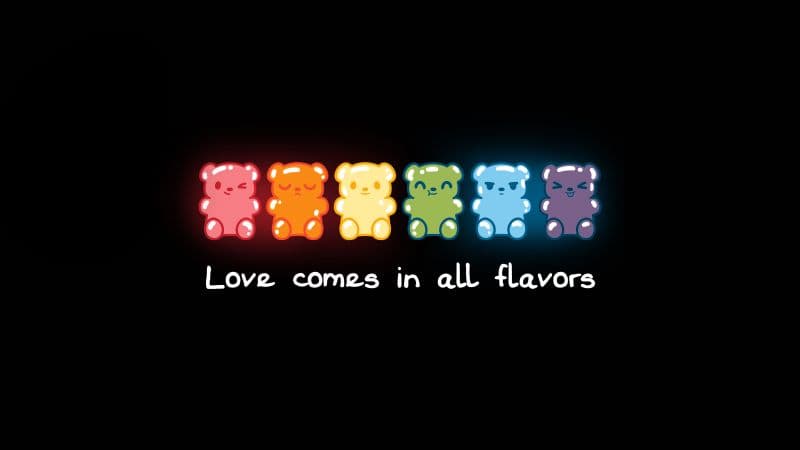 Jelly bears Gummy bear Wallpaper