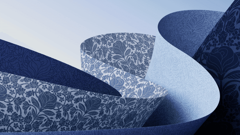 Blue abstract Surface Pro 9 Wallpaper