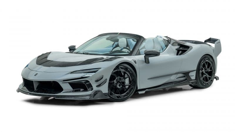 Ferrari SF90 Spider Hybrid sports car Wallpaper