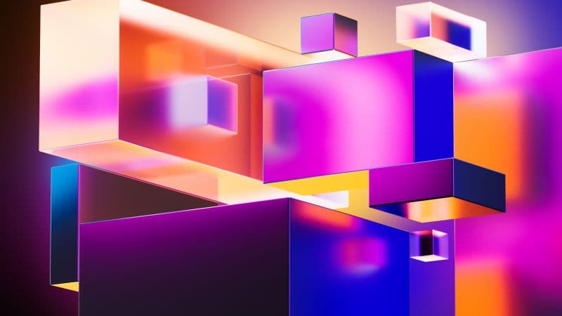 3D background Geometric Wallpaper