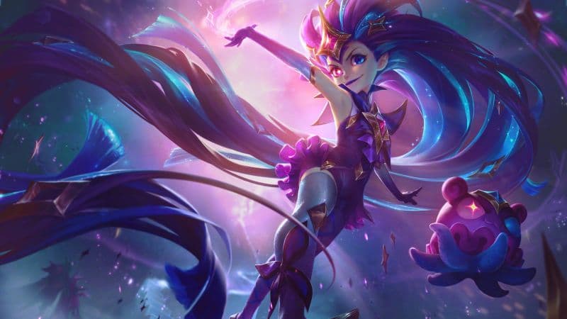 Star Guardian Zoe League of Legends Wallpaper