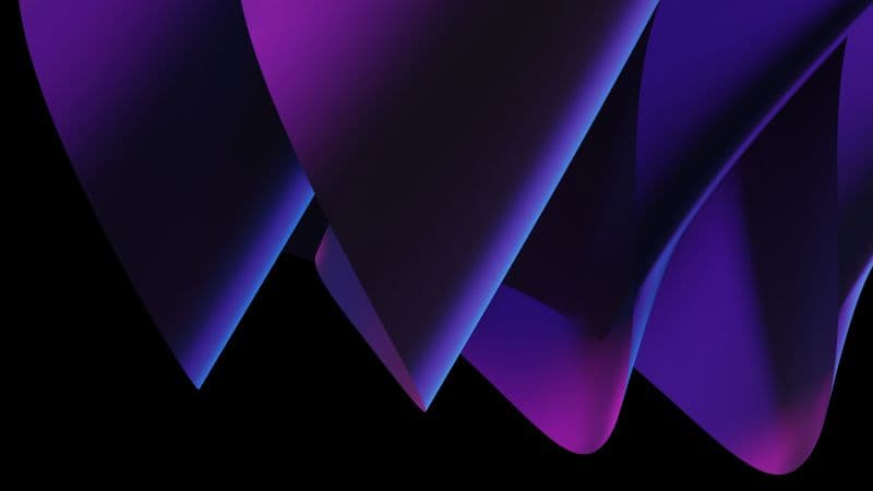 Purple abstract Black background Wallpaper