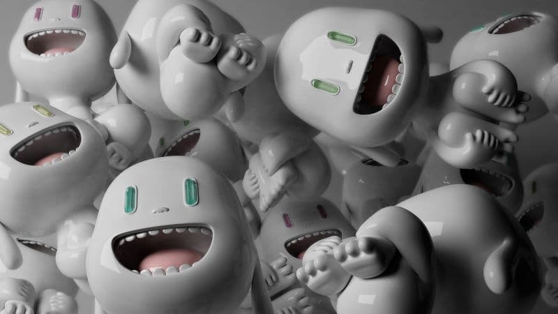 3D Smileys Wallpaper