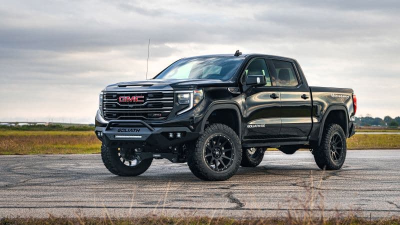 GMC Sierra AT4 GOLIATH 650 by Hennessey Wallpaper