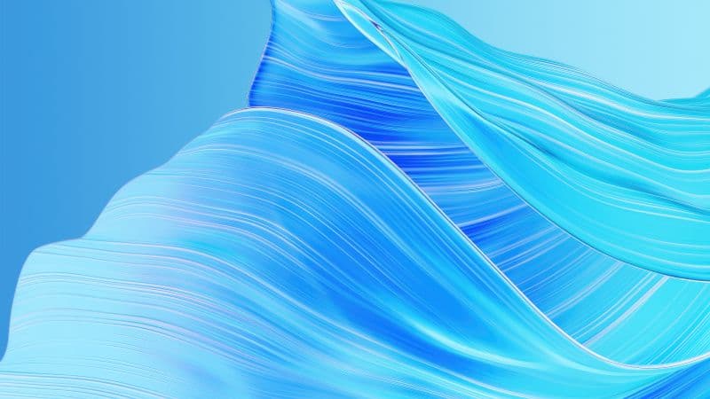 Oppo Blue abstract Wallpaper