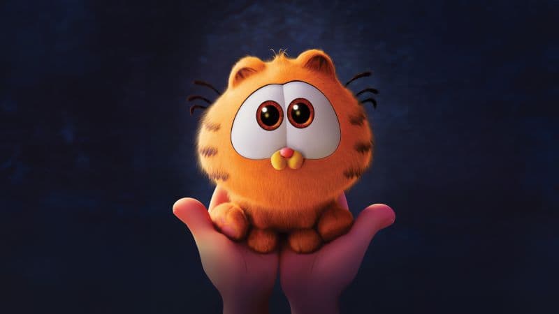 Baby Garfield in The Garfield Movie Wallpaper