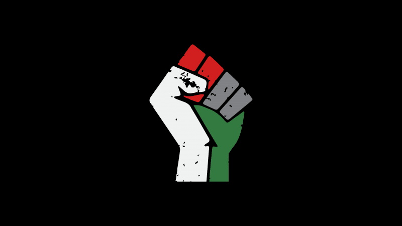 Free Palestine Fist Wallpaper