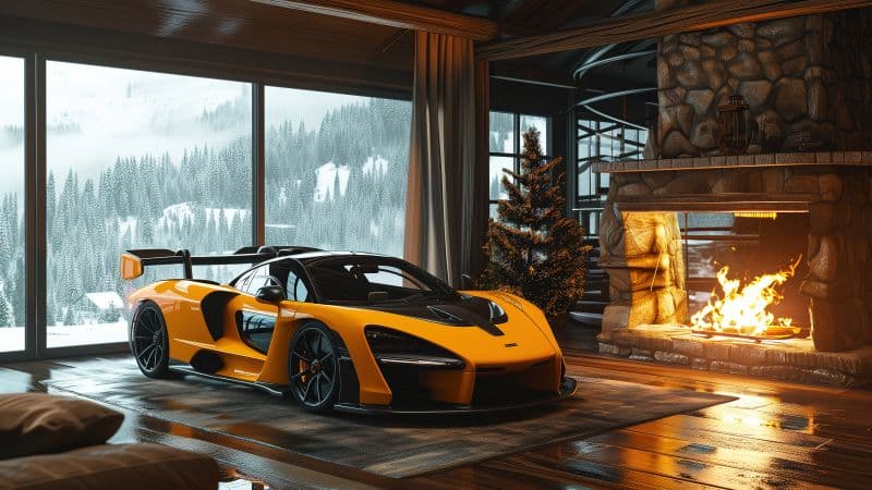 McLaren Senna Cozy Wallpaper