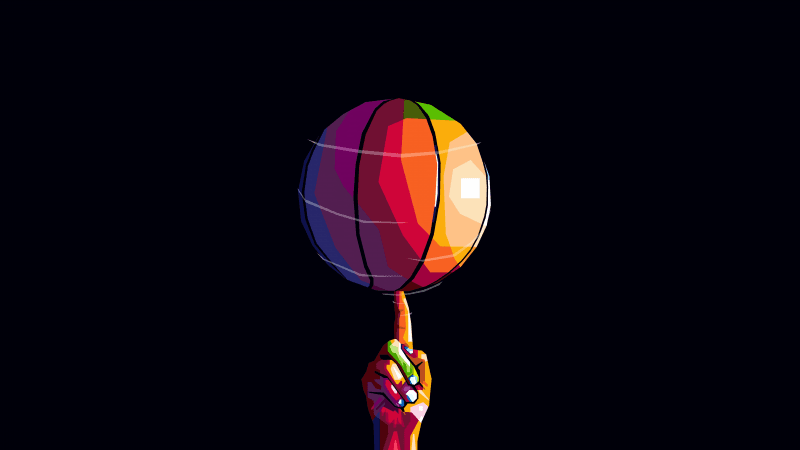 Basketball Pop Art Wallpaper