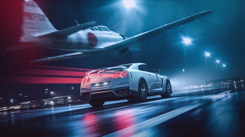 Nissan GT-R R35 5K Wallpaper