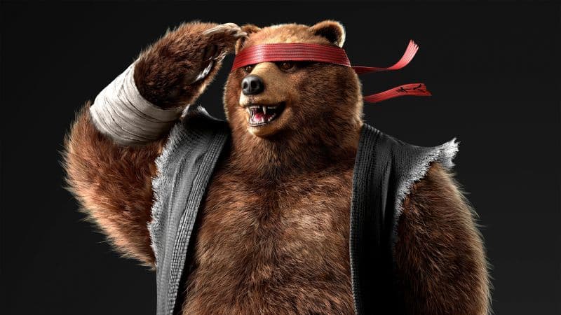 Kuma Tekken 8 iPhone Wallpaper