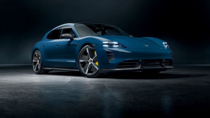 Porsche Taycan Turbo S Sport Turismo 5K Wallpaper