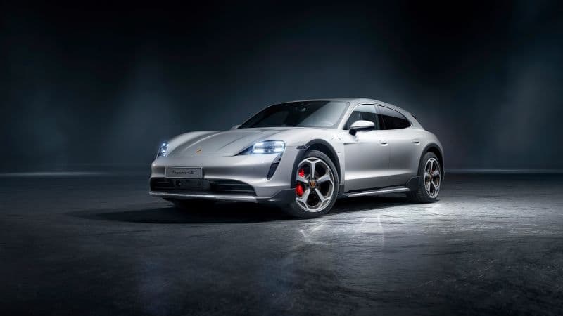 Porsche Taycan 4S Luxury sports car Wallpaper