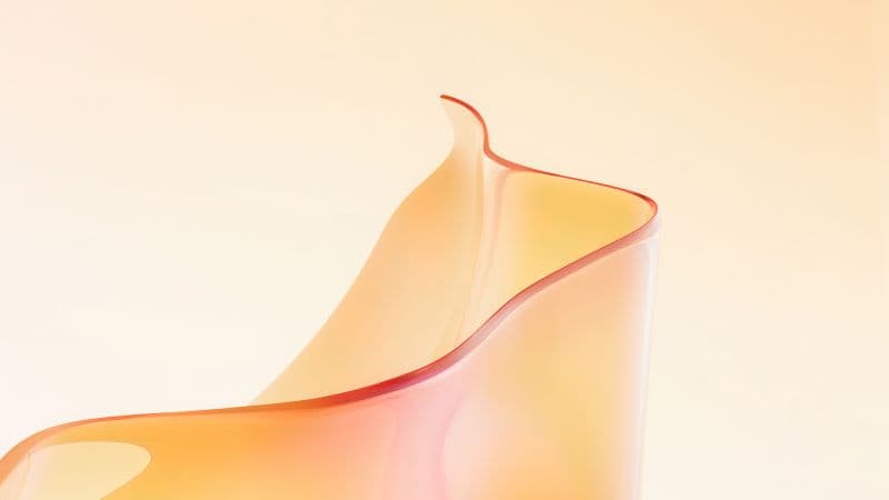 Realme Pad 2 Pastel orange Wallpaper