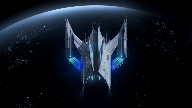 Acer Predator Spaceship Wallpaper