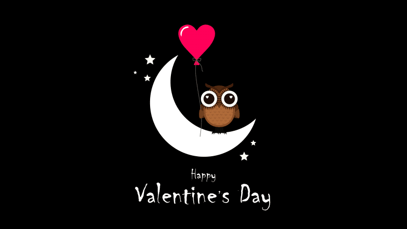 Happy Valentine's Day AMOLED Wallpaper