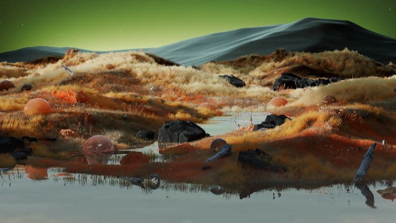 Landscape Digital render Wallpaper