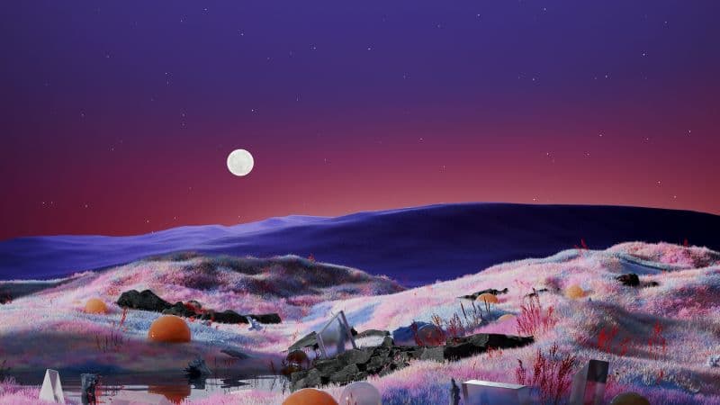 Sunset Digital Art Wallpaper