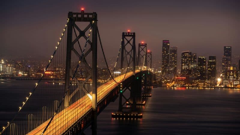 San Francisco-Oakland Bay Bridge California Wallpaper
