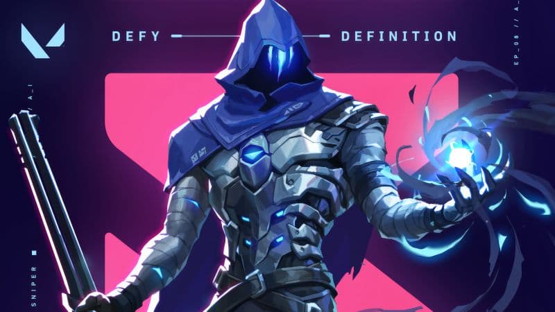 Valorant agent Omen Wallpaper