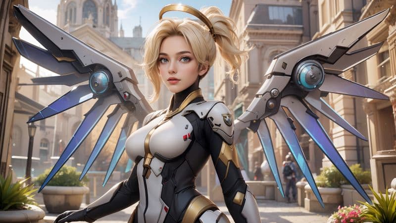 Mercy Artwork Wallpaper