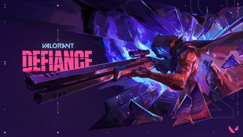 Omen in Valorant Defiance Wallpaper