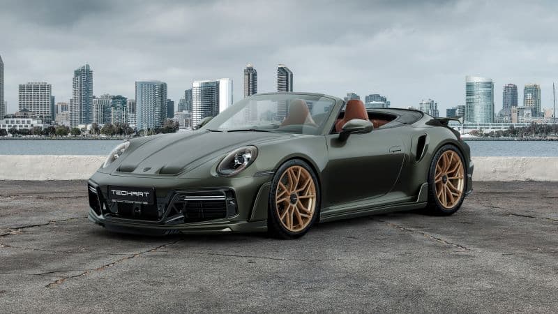 TechArt GTsport Cabrio Porsche 911 Turbo S Wallpaper