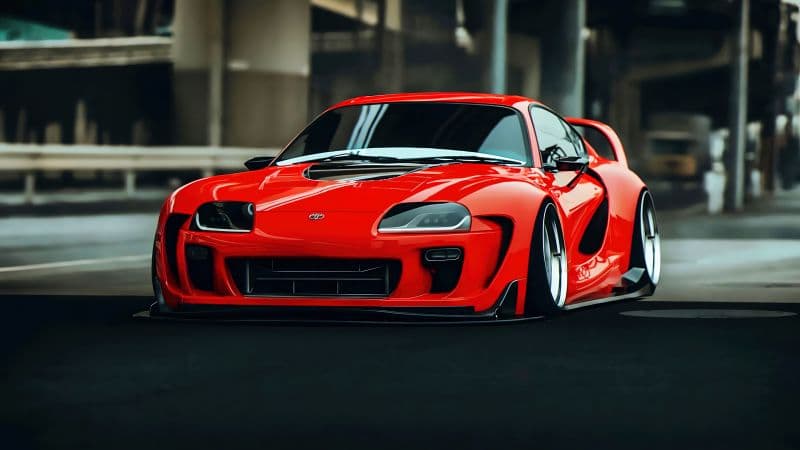Toyota Supra Mk4 Widebody Wallpaper