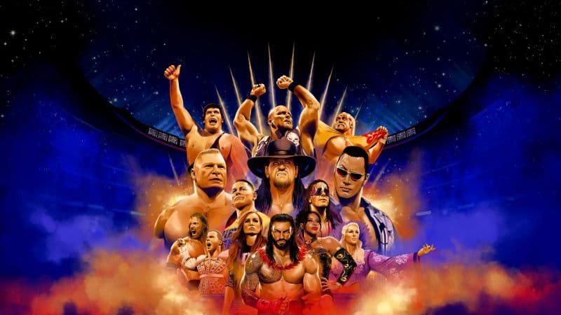 WWE 2K24 WrestleMania Wallpaper
