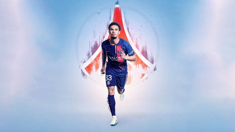 Warren Zaire-Emery Paris Saint-Germain Wallpaper