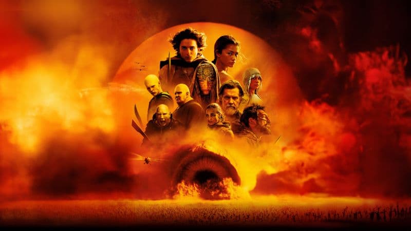 Dune 2 Movie poster Wallpaper