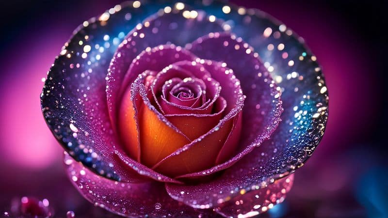 Rose flower Digital Art Wallpaper