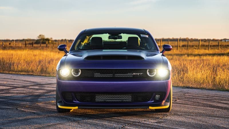 Dodge Challenger SRT Demon 8K Wallpaper