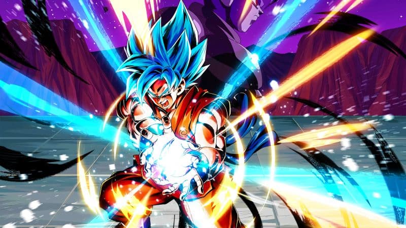 Super Saiyan God SS Goku Dragon Ball Legends Wallpaper