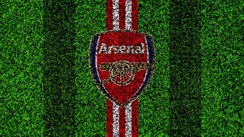 Arsenal FC Grass Landscape Wallpaper