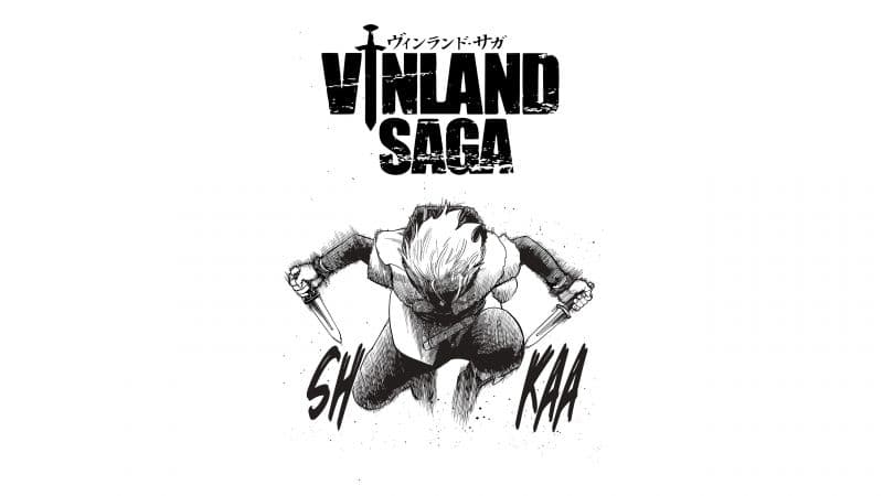 Vinland Saga Black and White Wallpaper