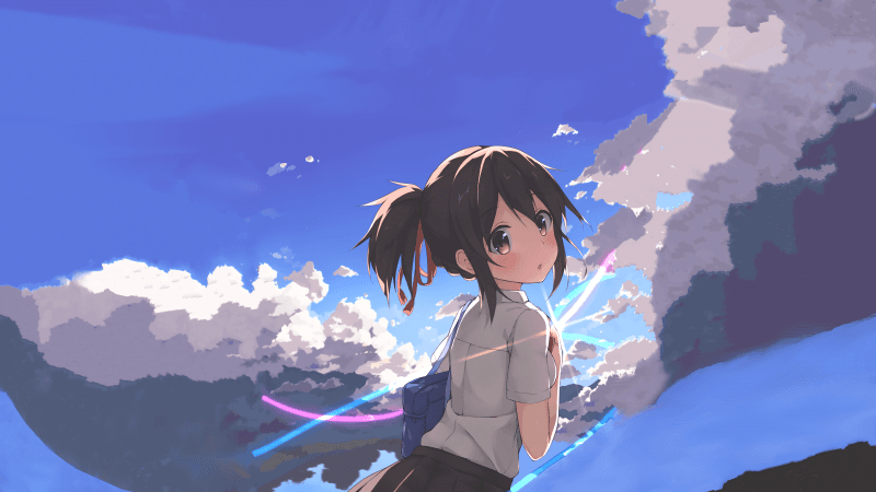 Mitsuha Miyamizu Your Name Wallpaper